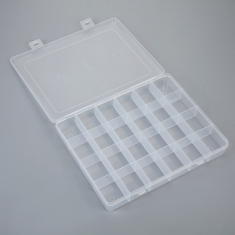 Multi-Divided Clear Craft Storage Organizer Kalsten