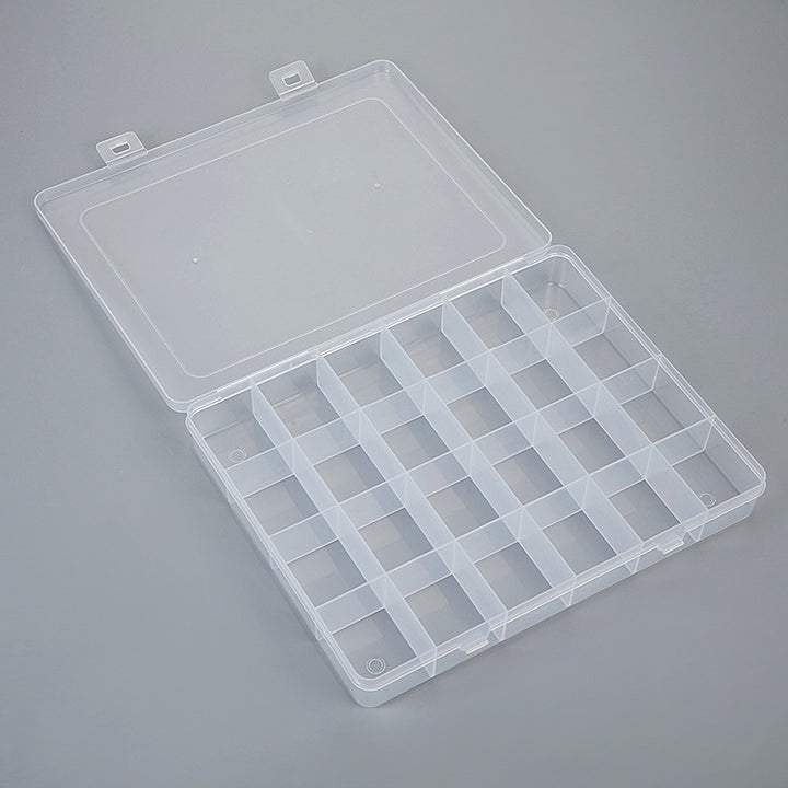 Multi-Divided Clear Craft Storage Organizer Kalsten