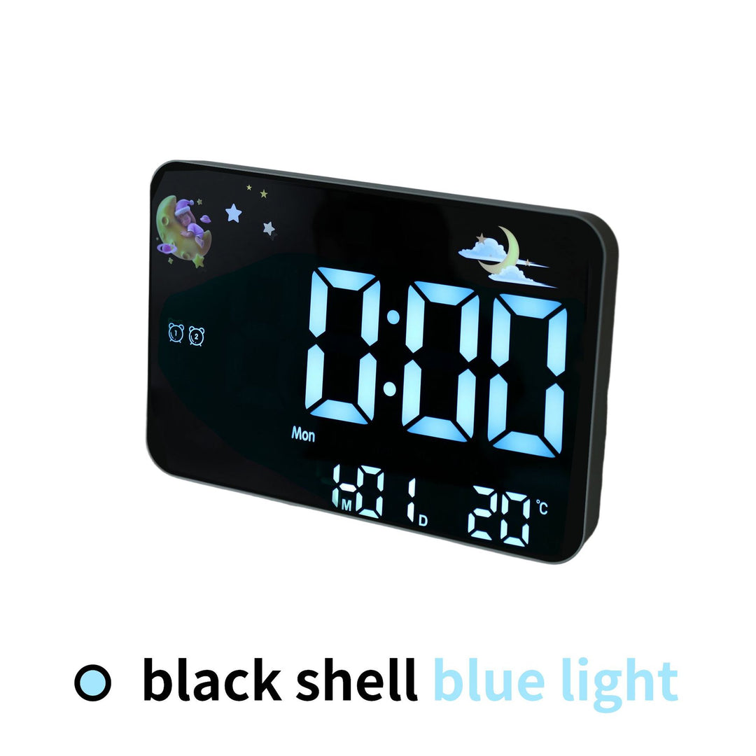 Digital alarm clock with projection and temperature display Kalsten