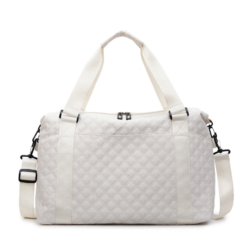 Quilted Travel Duffel Bag Kalsten