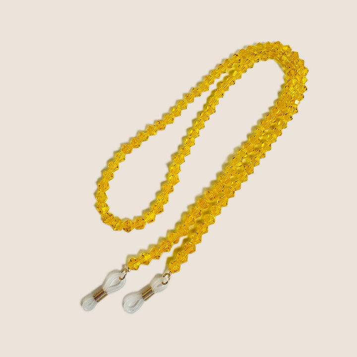 Beaded Eyewear Chain with Clear Tips Kalsten
