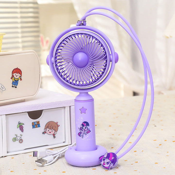 Women's Portable Handheld Fan with Flexible Mounting System Kalsten