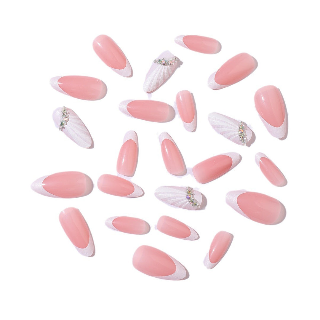 Artificial nail set with luxurious 3D embellishments Kalsten