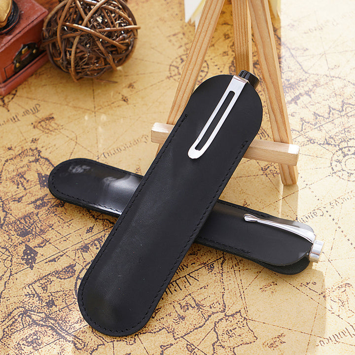 Premium Leather Pen Sleeve
