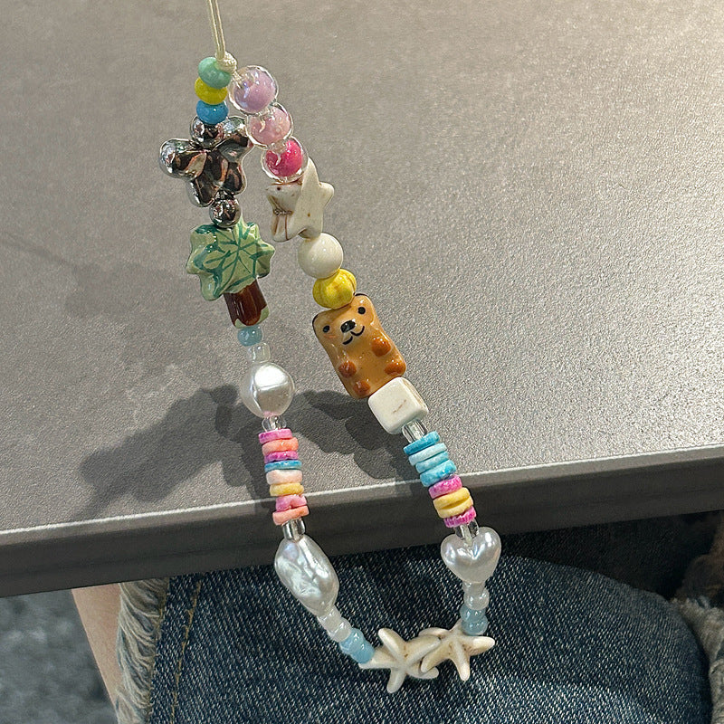 Decorative Beaded Charm Eyewear Lanyard Kalsten 1790135101