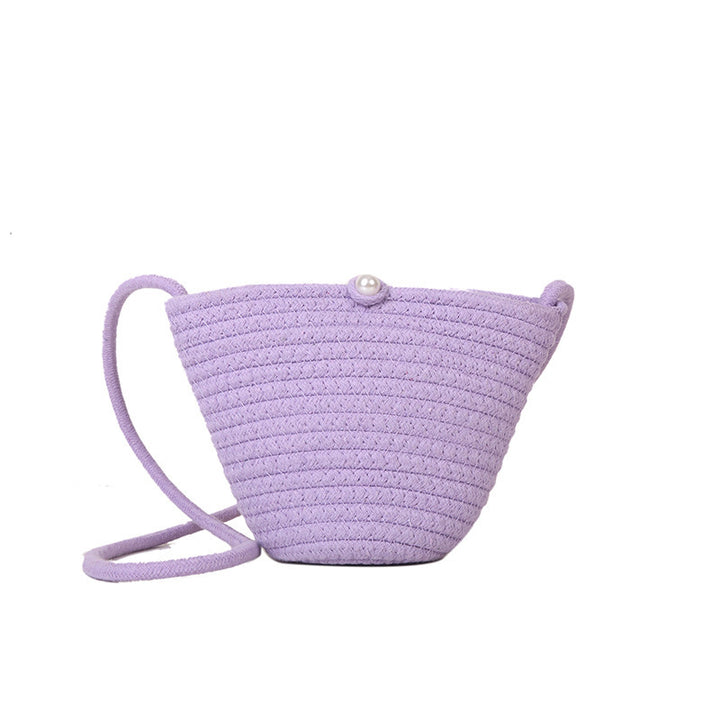 Woven Rope Shoulder Bag