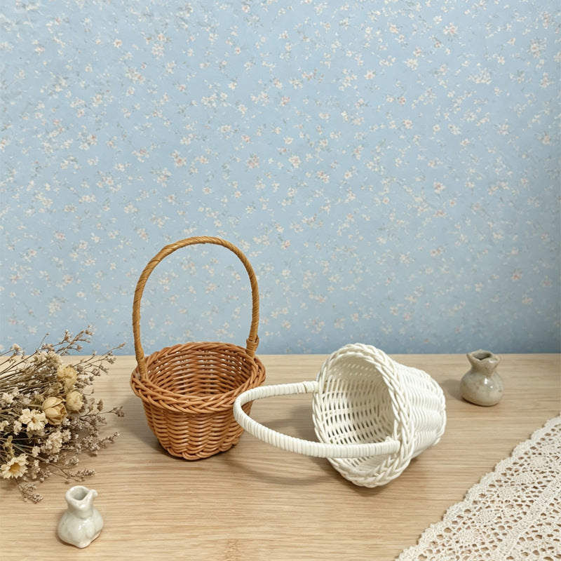 Decorative Miniature Woven Basket Kalsten