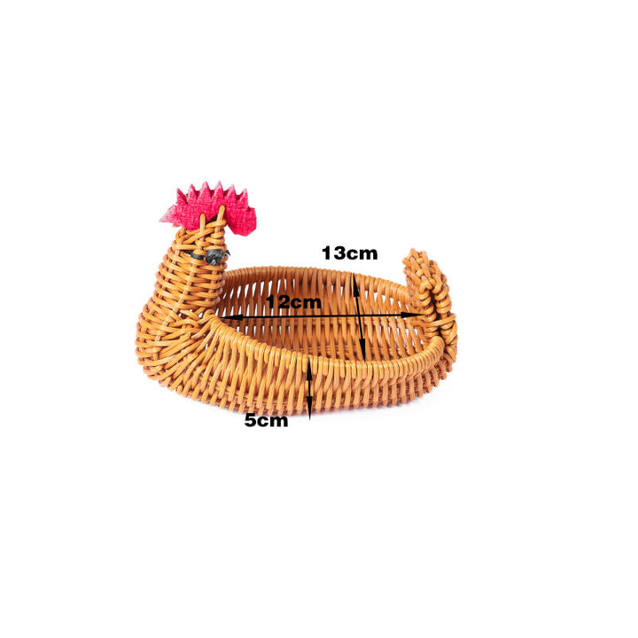 Decorative Wicker Duck Kalsten