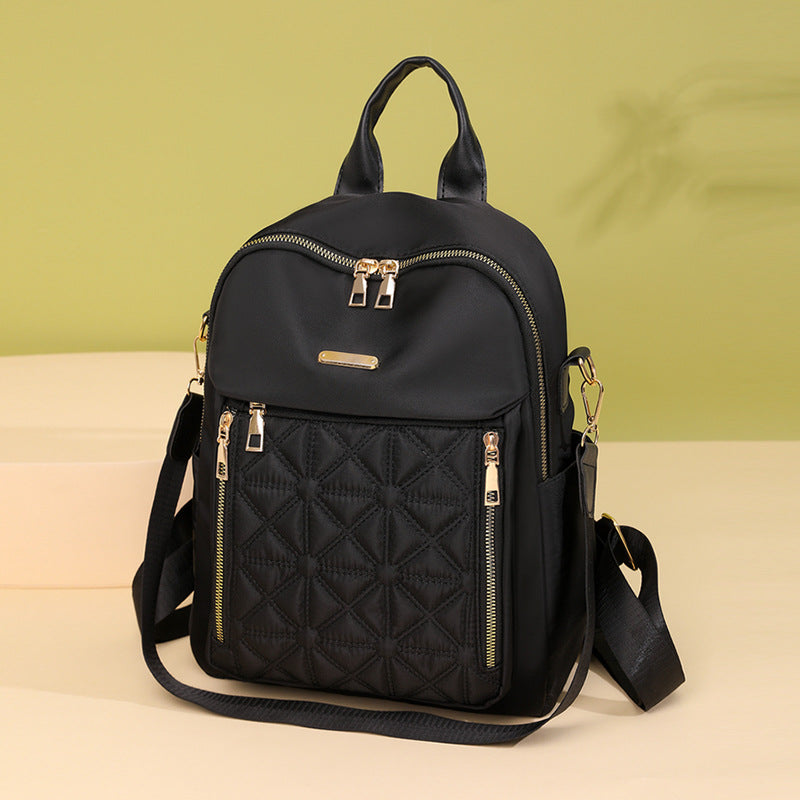 Quilted Multi-Compartment Backpack Kalsten
