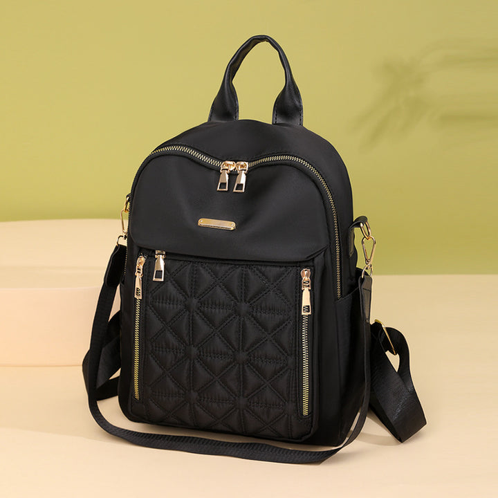 Quilted Multi-Compartment Backpack Kalsten