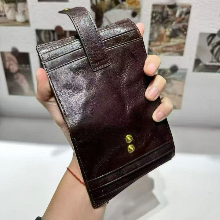 Genuine Leather Card Holder Wallet