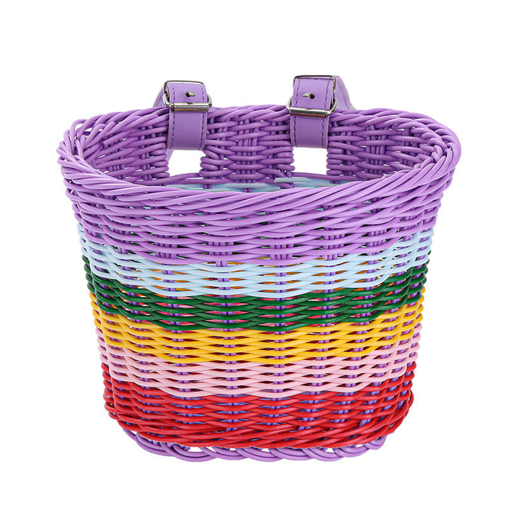 Women's bicycle basket with sturdy carrying handles Kalsten