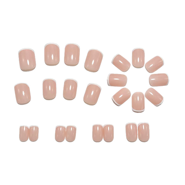 Acrylic Nails with Elegant French Tip Kalsten