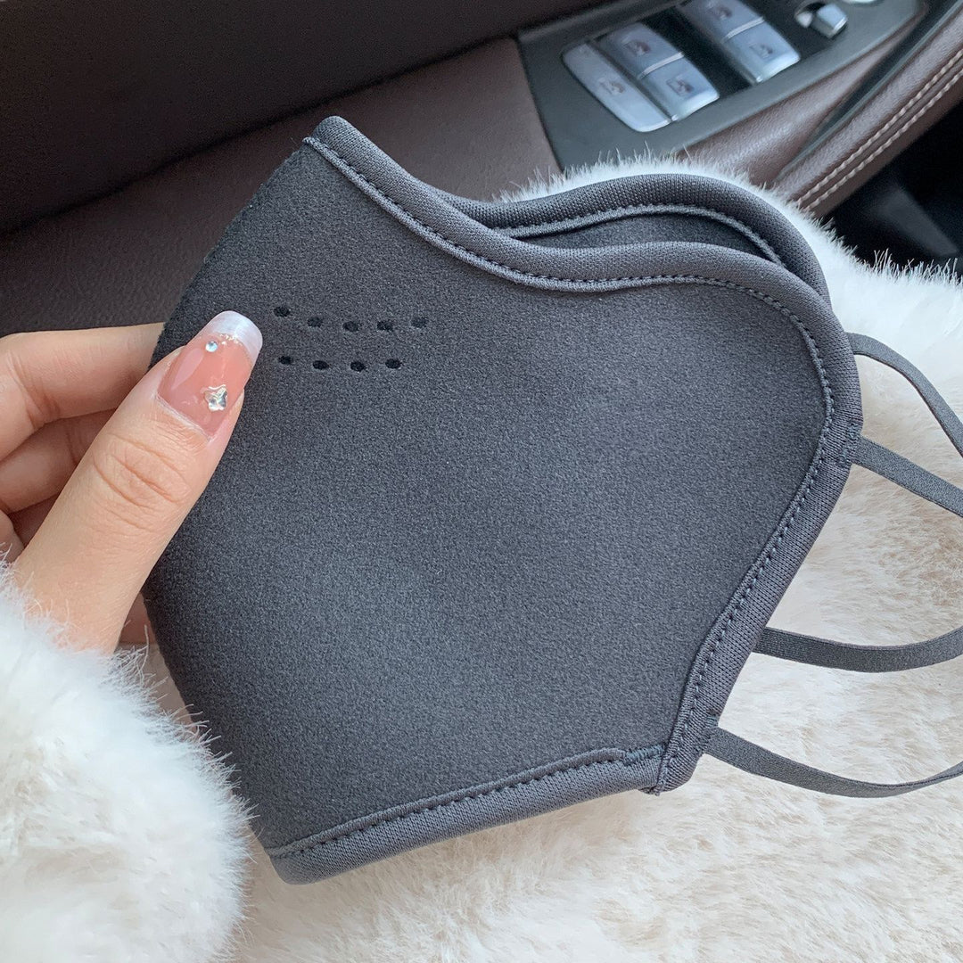 Thermal Neoprene Contour Face Mask with Breathable Micro-Vent and Adjustable Ear Straps Kalsten