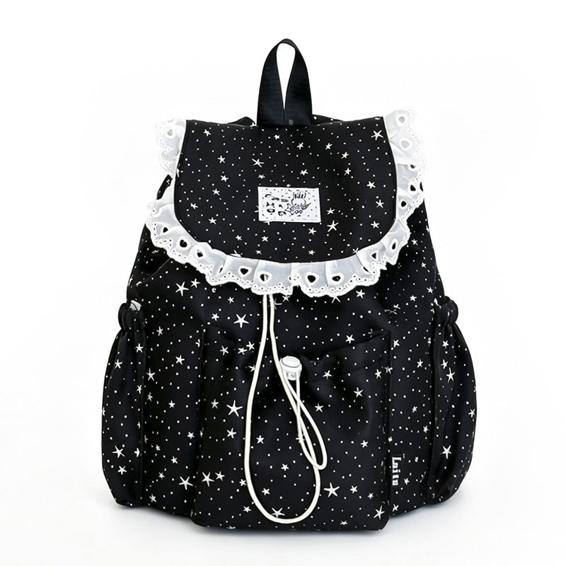 Charming Star-Patterned Backpack Kalsten
