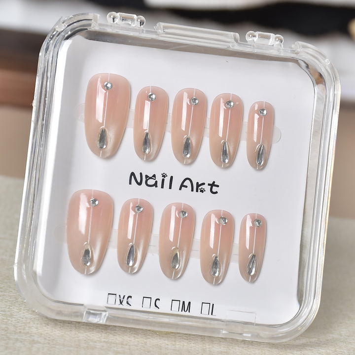 Premium Glamorous Press-On Nail Extensions Kalsten