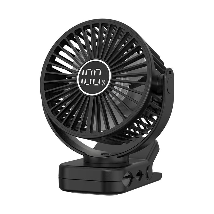 Unisex Smart Temperature Control Clip-On Fan Kalsten