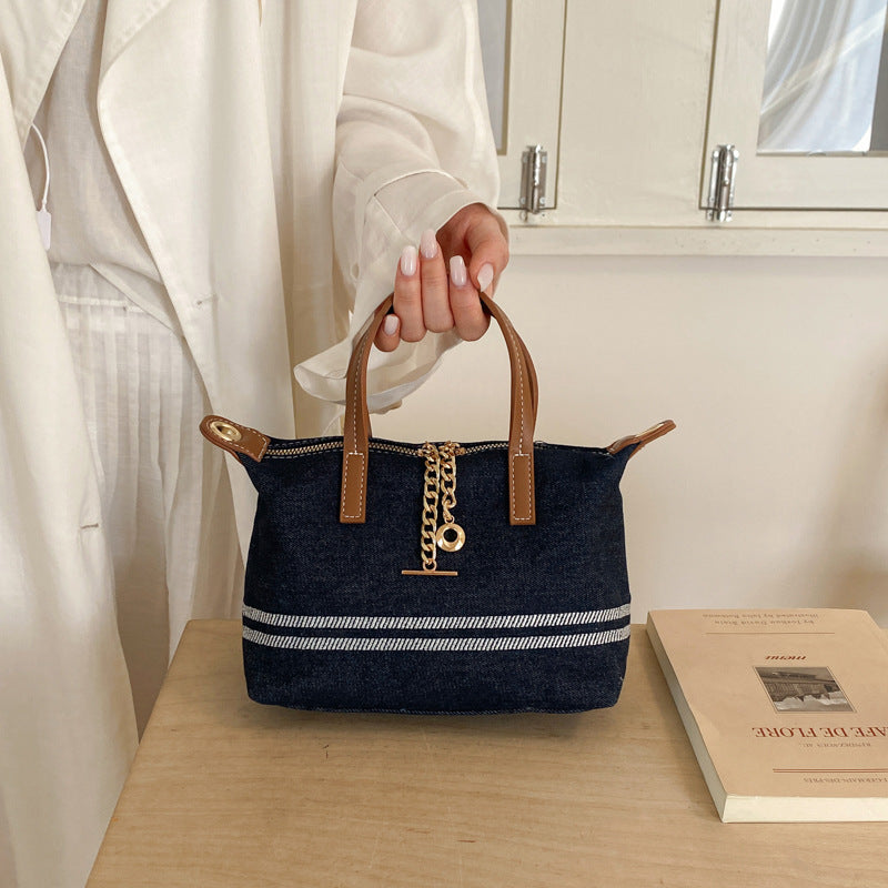 Stylish Denim Tote Bag