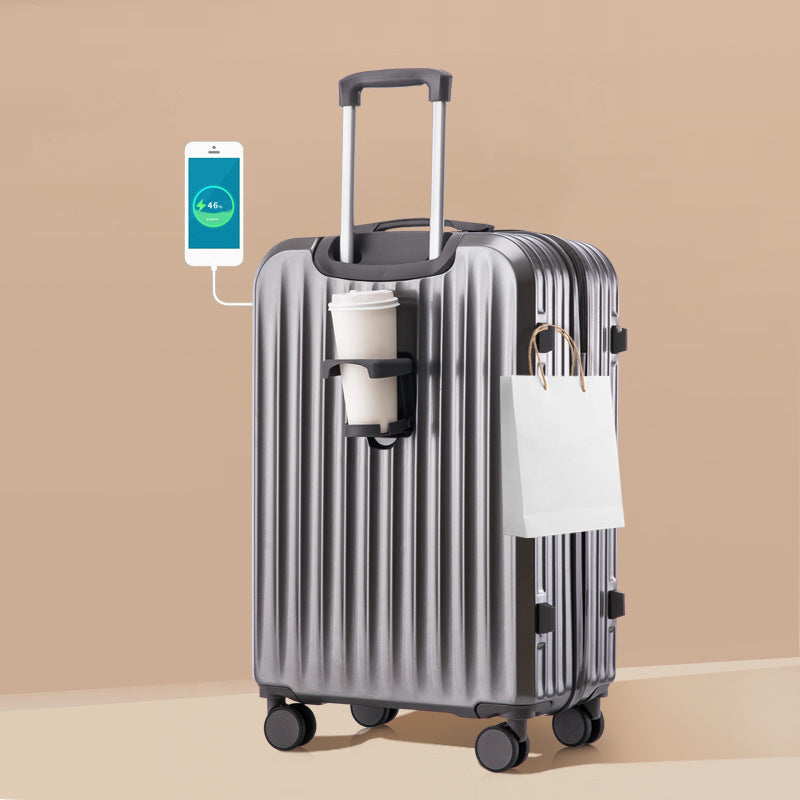 Smart Charging Hard-Shell Suitcase Kalsten