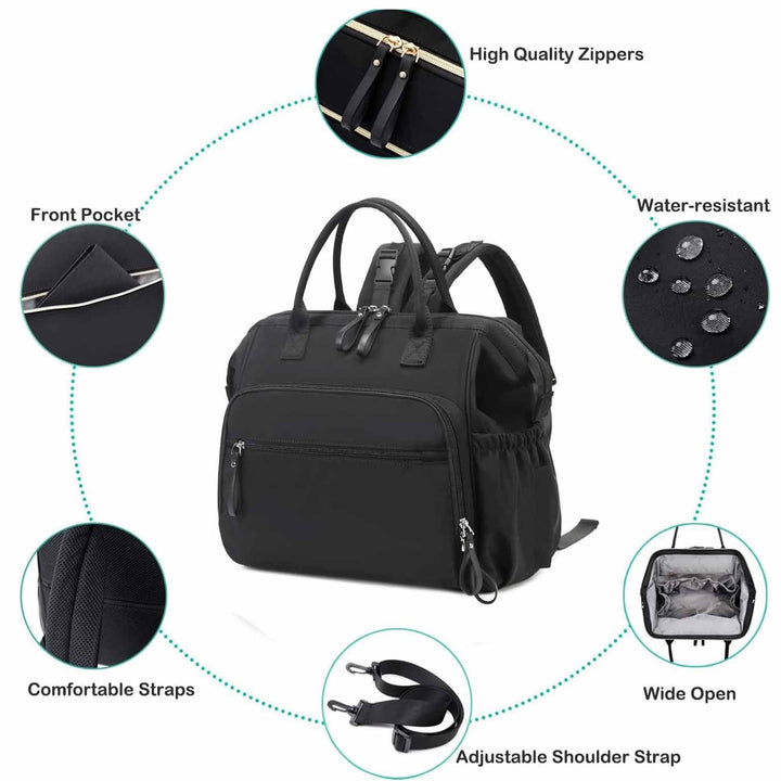 Women's multifunctional laptop bag with ergonomic design Kalsten