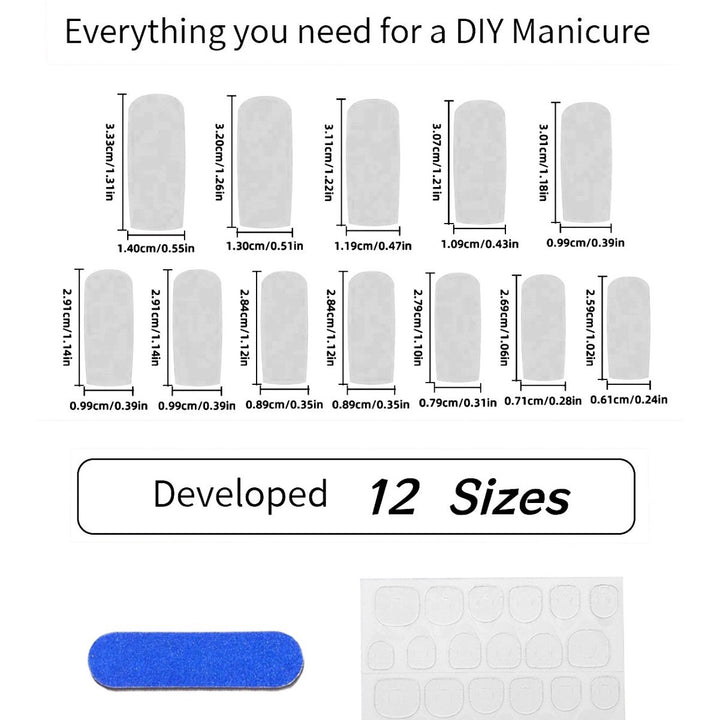 Modern Acrylic Nail Set Kalsten
