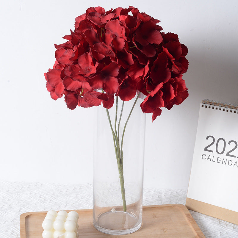 Artificial Hydrangea Flower Bouquet
