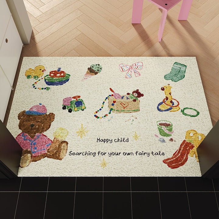 Whimsical Entrance Doormat Kalsten