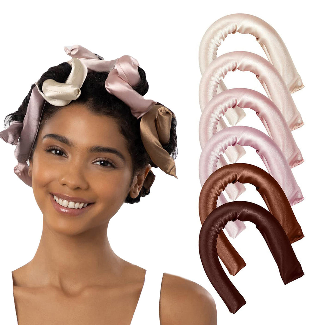 Silk Heatless Hair Curling Rod