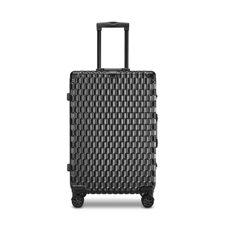 Unisex Honeycomb Textured Hard Shell Travel Suitcase Kalsten