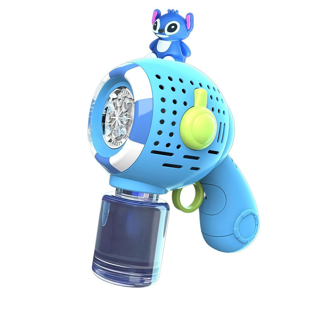 Unisex Bubble Machine with Toy Figure Kalsten
