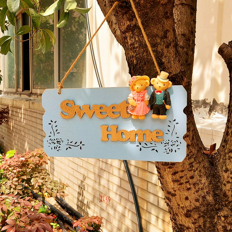 Charming Wooden Wall Decoration Sign