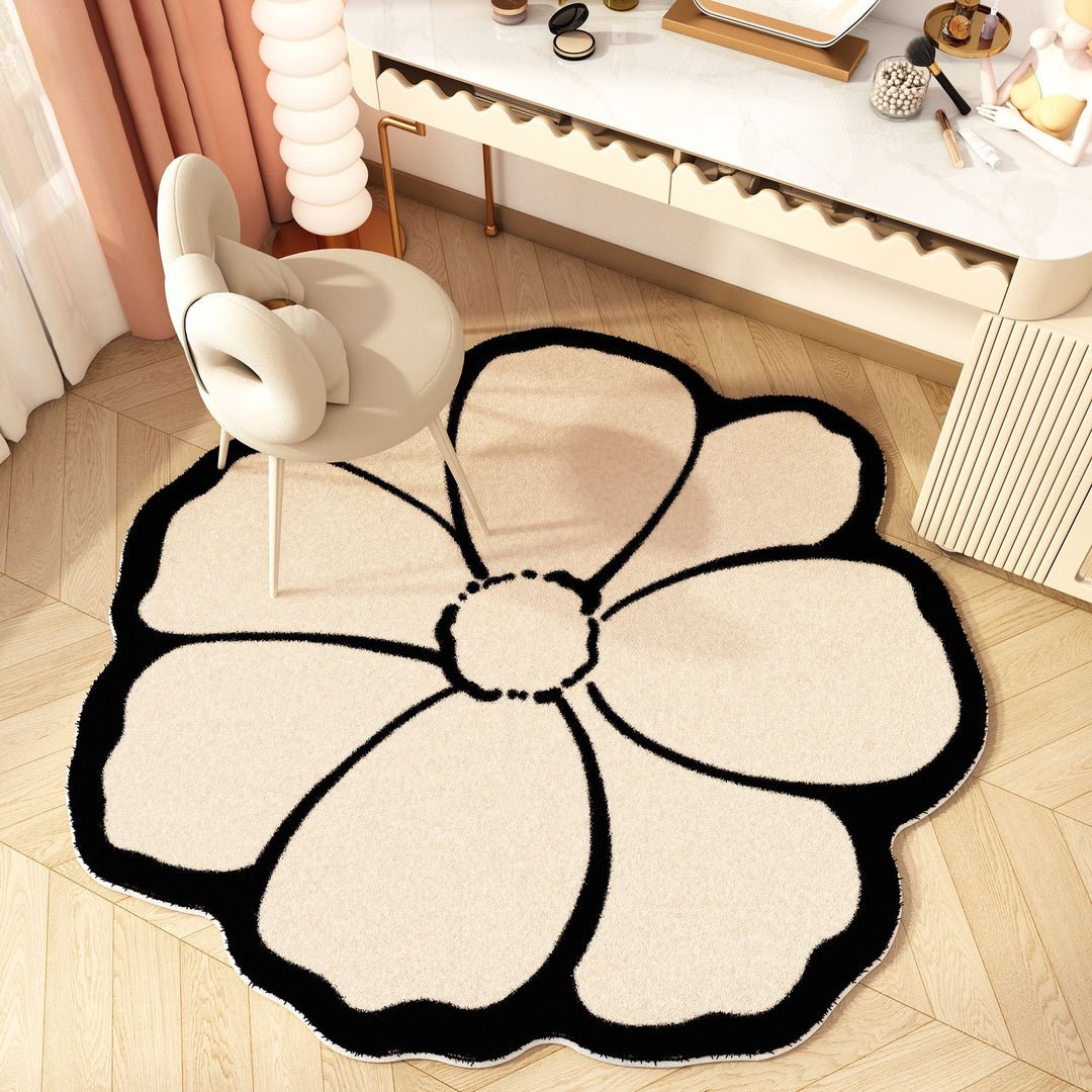 Floral Design Area Rug