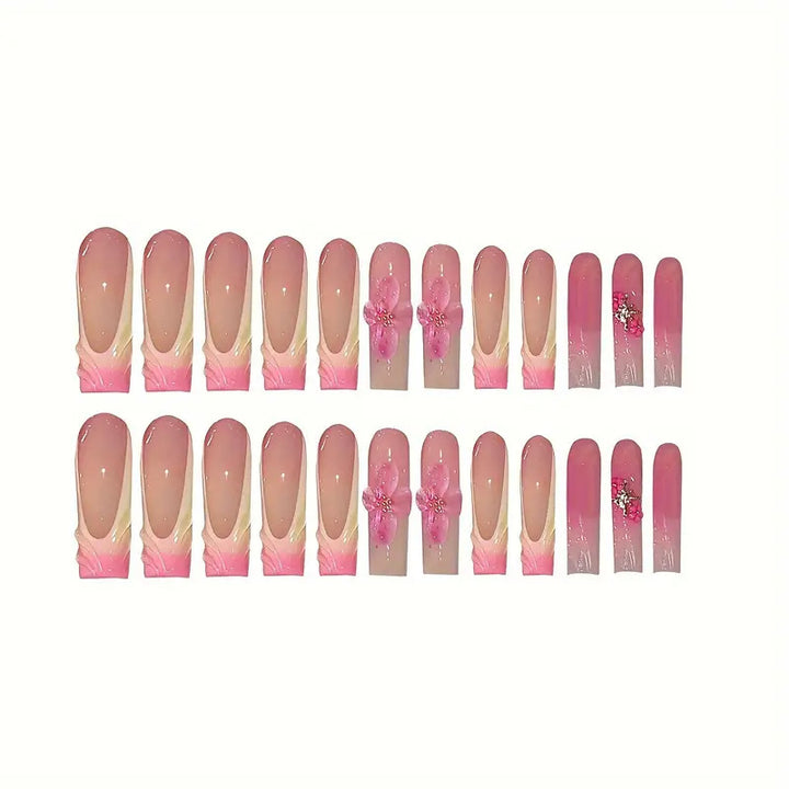Luxury Floral Design Press-On Nails Kalsten