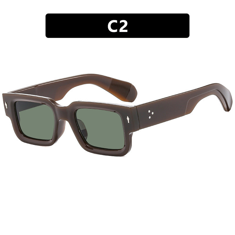 Women's fashionable square sunglasses with sturdy frame and comfortable fit Kalsten