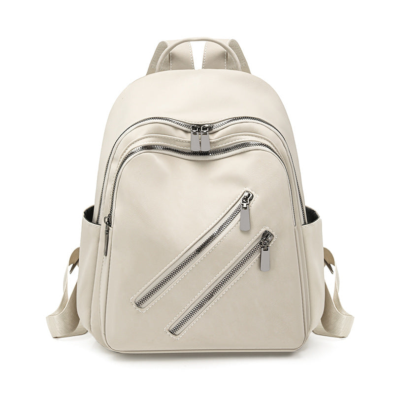 Versatile Multi-Pocket Zippered Backpack Kalsten