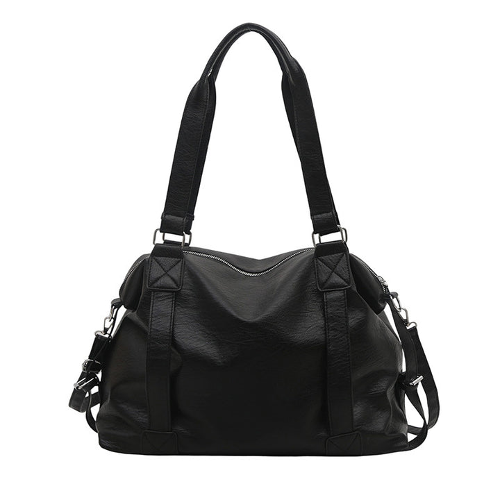Luxurious Faux Leather Travel Tote Bag Kalsten