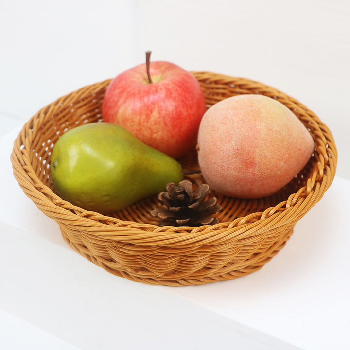 Decorative fruit basket made of handcrafted material Kalsten