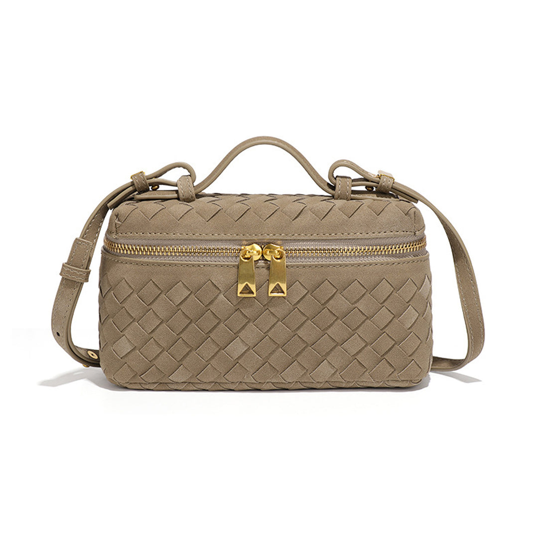 Textured Suede Crossbody Handbag Kalsten