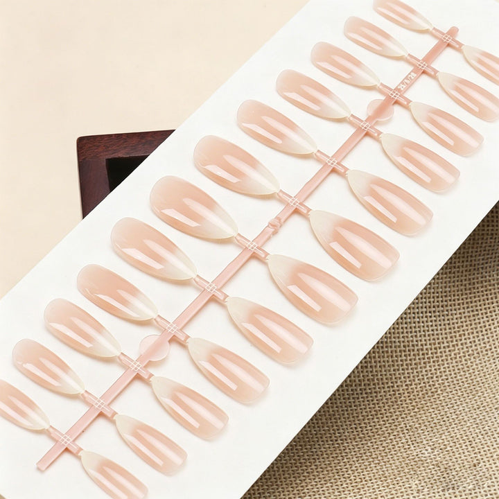 Ombre Almond-Shaped Press-On Nail Set Kalsten