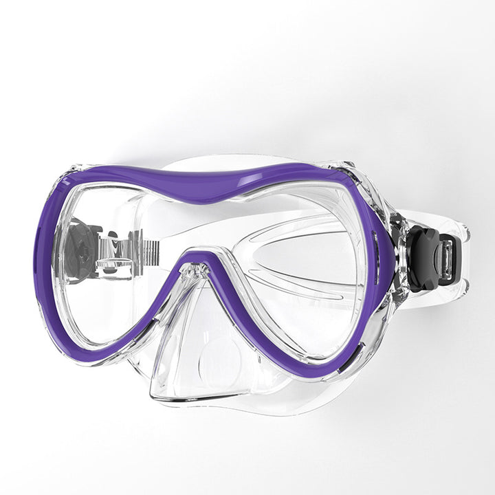 Diving mask with soft silicone edge and wide field of vision Kalsten