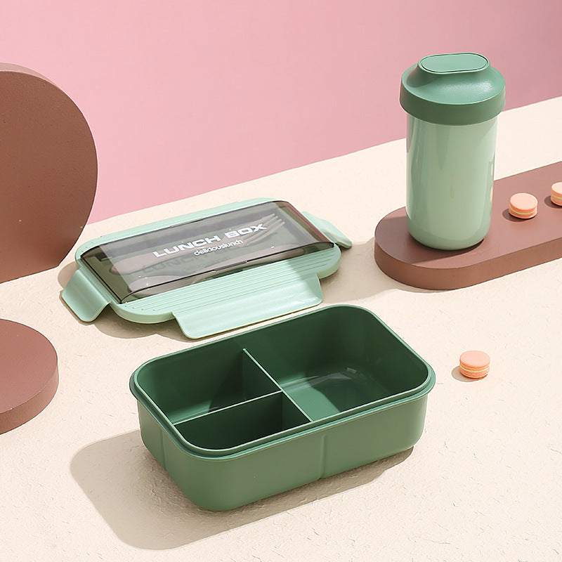 Multi-Compartment Insulated Lunch Container