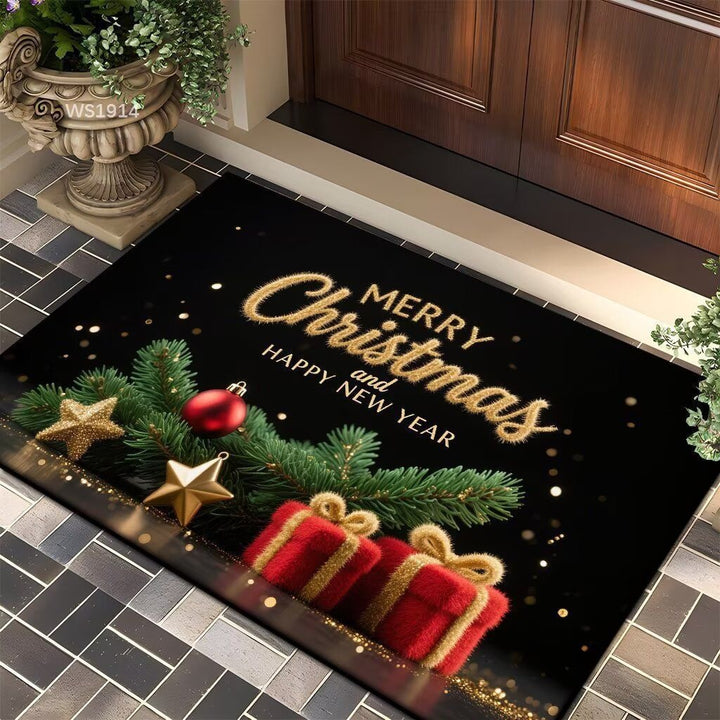 Christmas-Themed Door Mat