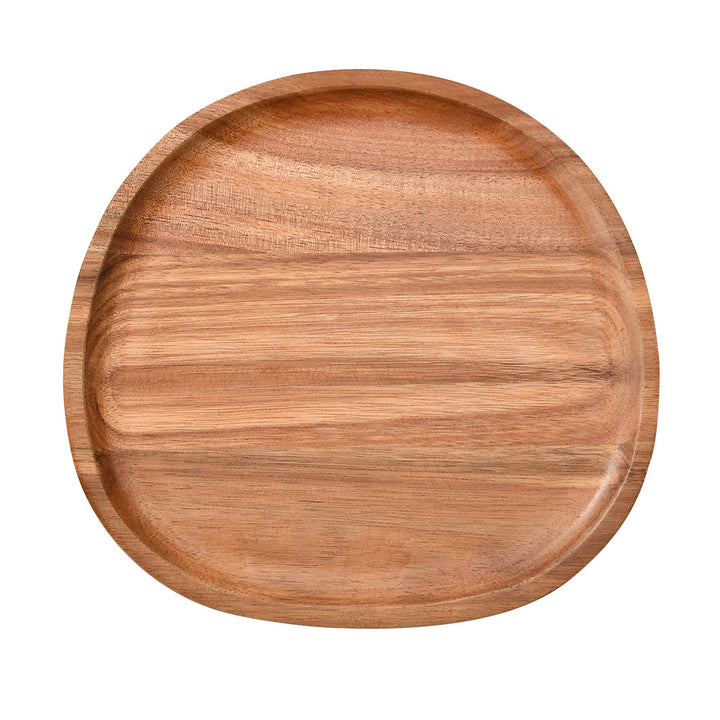 Elegant wooden serving platter with ergonomic design Kalsten