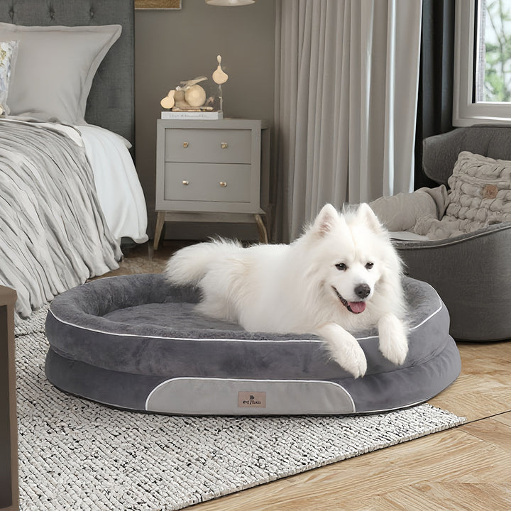 Round Ultra-Plush dog Mattress