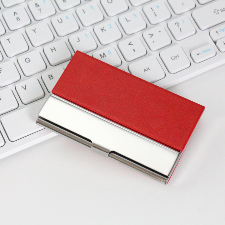 Premium Textured Business Card Case