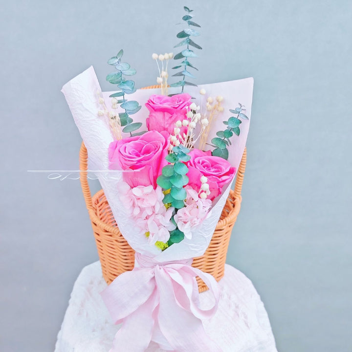 Vibrant Artificial Floral Bouquet with Decorative Accents
