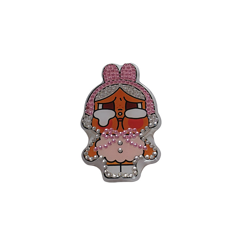 Decorative Rhinestone Character Brooch Kalsten