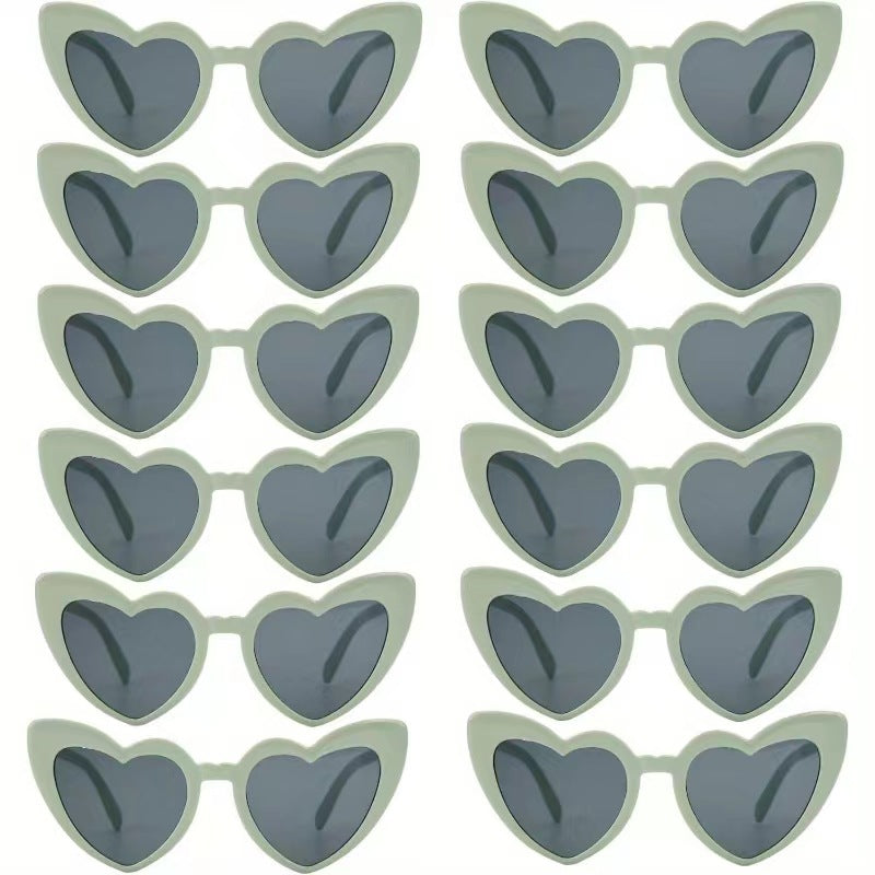 Heart-Shaped Retro Sunglasses Kalsten