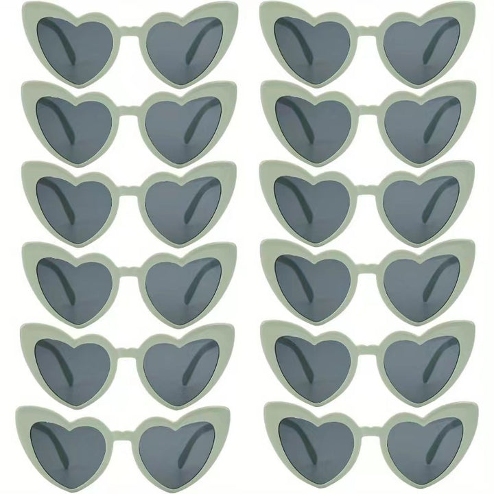 Heart-Shaped Retro Sunglasses Kalsten