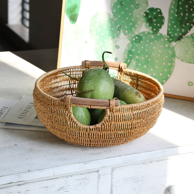 Women Handwoven Storage Basket Kalsten